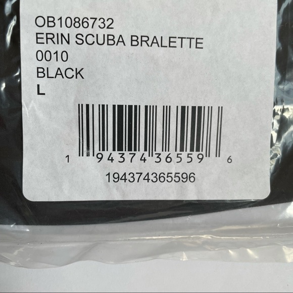 Free People Erin Scuba Bralette Black - Picture 5 of 10